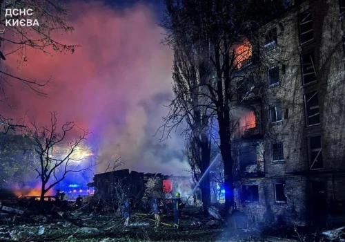W nocnym ataku na Kijów Rosja użyła największej liczby rakiet balistycznych od początku wojny – MSZ Ukrainy