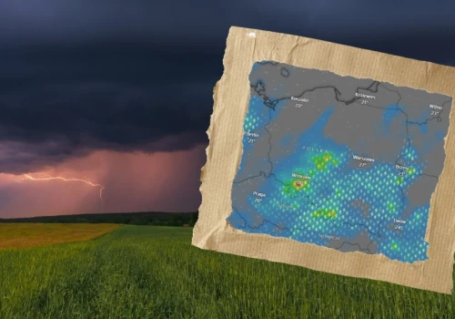 Pogoda w Polsce bez litości. Połowa mapy świeci się na żółto i pomarańczowo