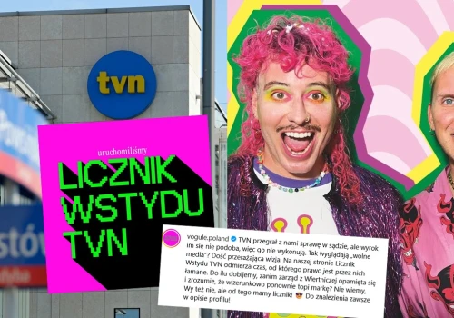 Vogule Poland stworzyło TVN-owi stronę wstydu, bo pomimo przegranej w sądzie nie stosują się do wyroku