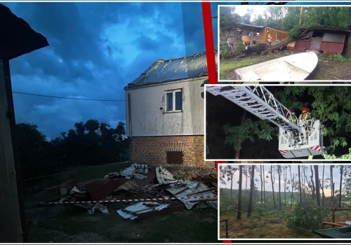 POWIAT NOWOTOMYSKI: Strażacy usuwali skutki gwałtownej nawałnicy