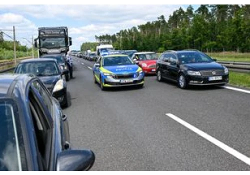 Kilometrowe korki. Paraliż w zachodniopomorskim