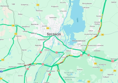 Coraz więcej utrudnień na zachodniopomorskich drogach