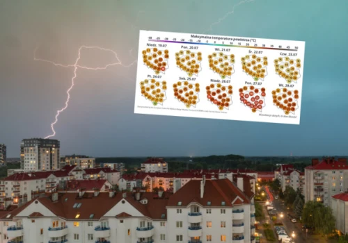 Po burzach do Polski wtargnie zimne powietrze. IMGW wskazuje, kiedy wrócą upały