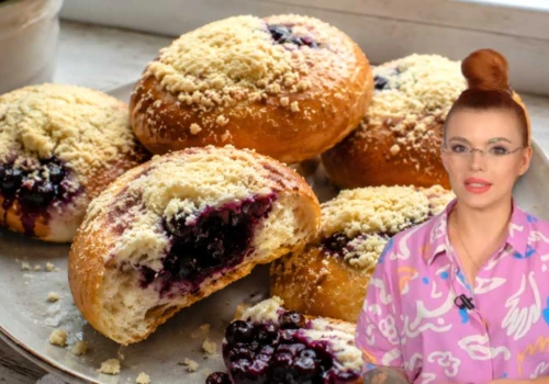 Trik Sugarlady na puszyste jagodzianki. Dodaj to, a będą miękkie nawet po 2 dniach