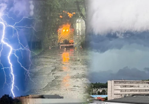 Burze nad Polską, wielkie zniszczenia. Drzewo spadło na bryczkę, są ranni