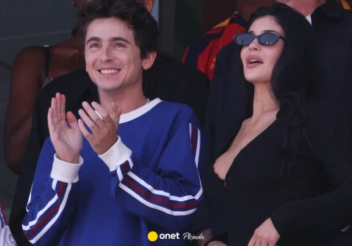 Czułe gesty na trybunach. Finał mundialu oglądali nie tylko Timothee Chalamet i Kylie Jenner