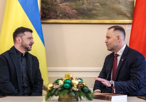 Ukraina/ Zełenski zapowiada otwarcie wszystkich archiwów służb dot. „tragicznych wydarzeń na Wołyniu”