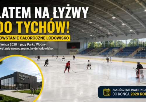 Latem na łyżwy do Tychów. Powstanie całoroczne lodowisko!