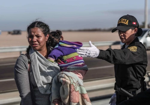 Ofiary śmiertelne trzęsienia ziemi w Andach, w Peru