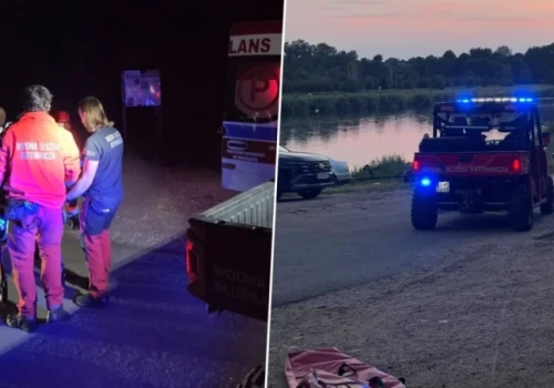 20‑latek złamał nogę w trudno dostępnym terenie. Nocna akcja we Wrocławiu