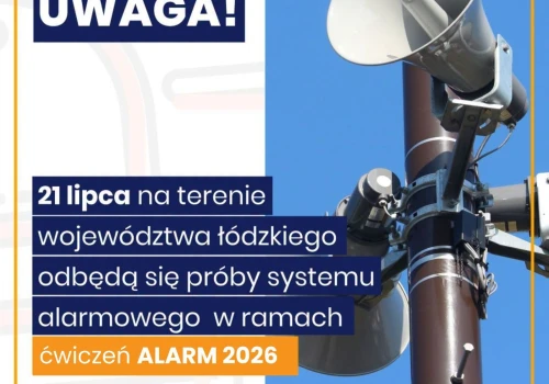 21 lipca zawyją syreny alarmowe. To tylko ćwiczenia