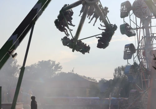 Wesołe miasteczko, koszenie trawy kosą i msze święte. Za nami odpust w Stonawie