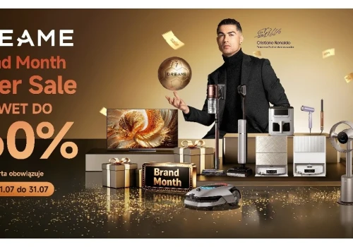 Praktyczne rozwiązania, które ułatwiają codzienne życie. Odkryj nowoczesne sprzęty domowe w ofercie Dreame Brand Month.