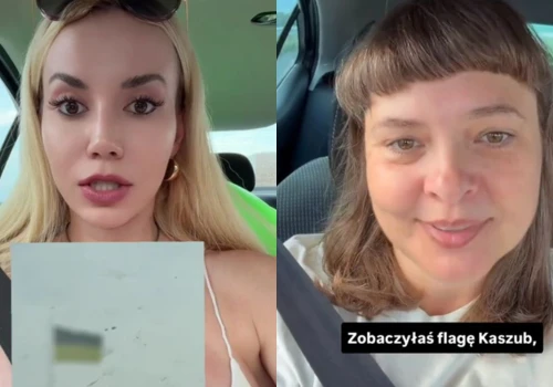 Marianna Schreiber spruła się o flagę Kaszub, którą pomyliła z flagą Ukrainy