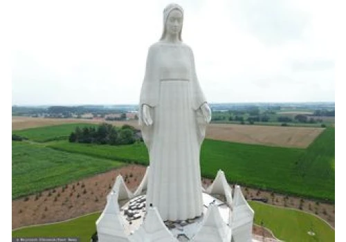 Gigantyczny posąg Matki Boskiej już na ukończeniu. Tak wygląda