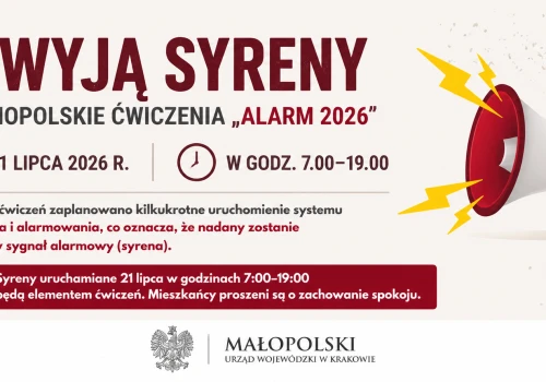 Syreny alarmowe zawyją w całym kraju. Ćwiczenia „ALARM 2026”