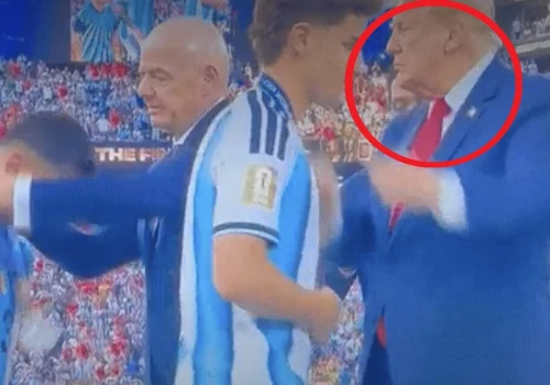 Trump poniżony na oczach całego świata. TAK potraktował go argentyński gwiazdor