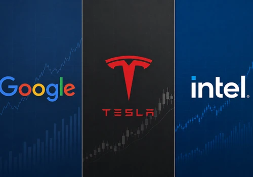 Trzy publikacje wyników, jeden nerwowy rynek — Alphabet, Tesla i Intel przed trudniejszą próbą