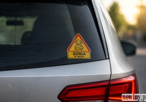 Tabliczka z imieniem dziecka na tylnej szybie? Dla pedofila to cenna informacja