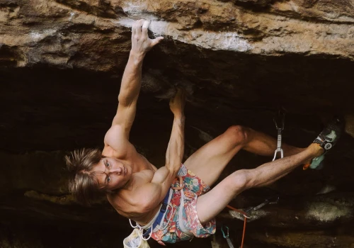 Alex Megos fleszem na australijskim „Baby Cakes” 35 (9a)