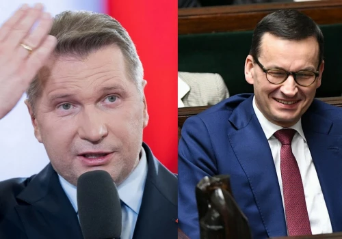 Sondaż: 40% badanych uważa, że lepszym kandydatem PiS na premiera jest Morawiecki niż Czarnek