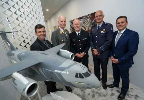 Farnborough 2026 – Embraer dostarczy symulatory C-390 Austrii i Szwecji
