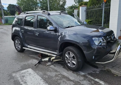 Potrącenie rowerzystki. Nastolatka trafiła do szpitala