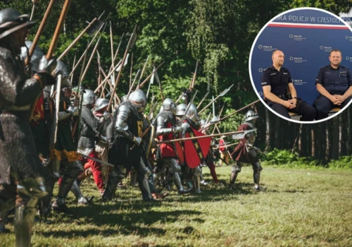 Na służbie policjanci, po godzinach rycerze. Niezwykła pasja częstochowskich dzielnicowych