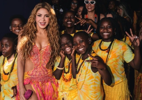 Shakira spełniła obietnicę. Wzięła na finał mundialu dzieci z Ugandy