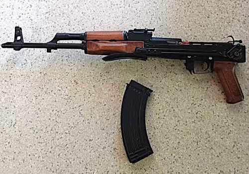 Policjanci zatrzymali mężczyznę, który kierował groźby pozbawienia życia wobec żony.