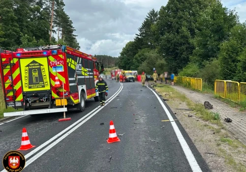 Tragiczny wypadek na DK10. Droga całkowicie zablokowana