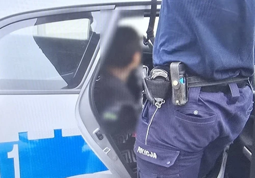 Napadł kobietę na działkach