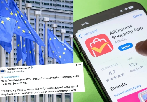AliExpress dostał od Komisji Europejskiej rekordową karę 550 mln euro za brak walki z podróbkami