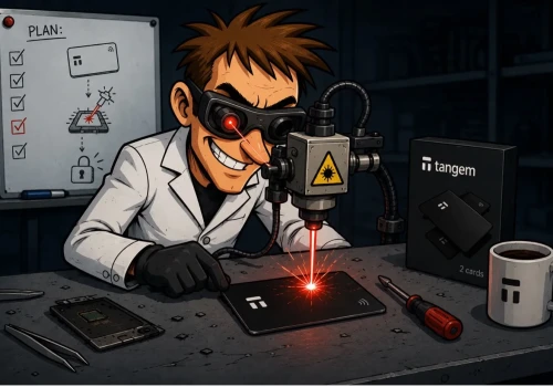 Laser kontra portfel kryptowalutowy – nowy atak wykracza poza granice gwarantowanego bezpieczeństwa