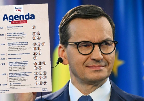 Morawiecki zaprasza na pierwszy event swojego stowarzyszenia, wśród gości Matysiak, Winnicki i Garry Kasparov