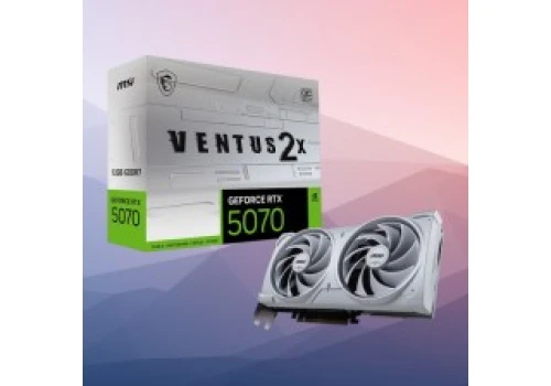Karta graficzna MSI GeForce RTX 5070 Ventus 2X OC 12GB za 2499 zł (200 zł taniej) w Media Expert