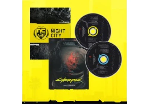 Gadżety kolekcjonerskie z Cyberpunk 2077 tanio na Allegro. Zestaw bez gry za 14,75 zł!