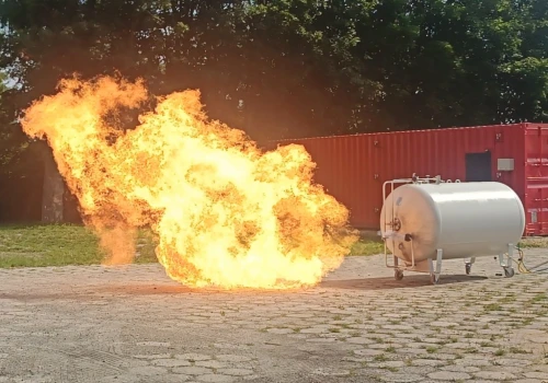Mobilne trenażery trafiły do Państwowej Straży Pożarnej