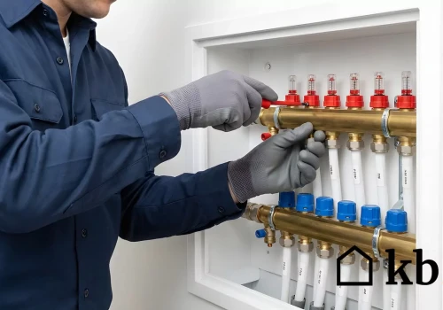 Podłogówka grzała tylko miejscami. Hydraulik znalazł przyczynę w kilka minut i pokazał jak to naprawiać samemu