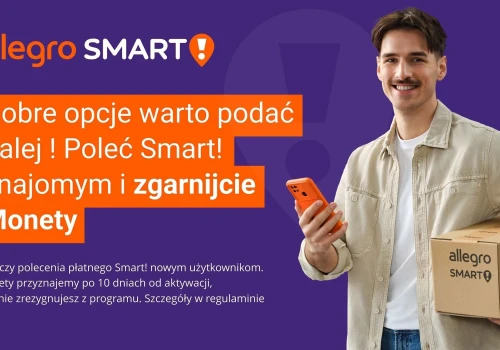 Masz Allegro Smart? Gigant daje Smart! Monety za zaproszenie znajomych