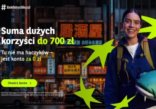 Konto BNP Paribas z premią do 700 zł – warunki
