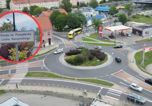 Rondo im. Lecha Kaczyńskiego w GLiwicach do zmiany? Radna KO poinformowała o wniosku