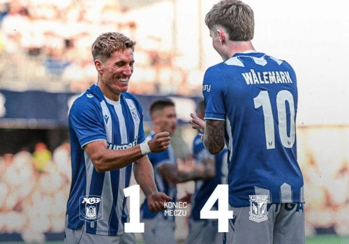Liga Mistrzów UEFA. Lech Poznań pokonał Aarhus GF. Są o krok od trzeciej rundy