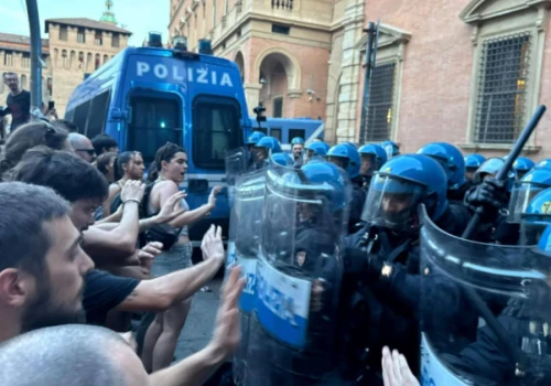 Wstrząsające nagranie z Bolonii. Po śmierci Fakira wybuchły zamieszki