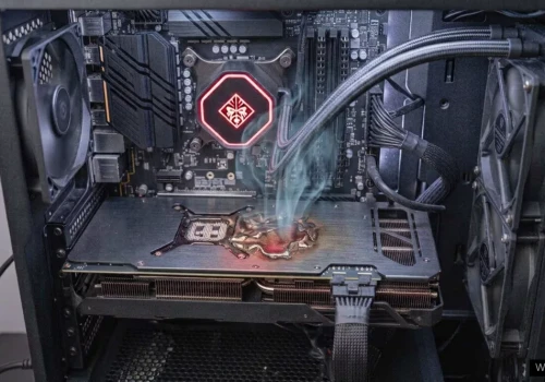 HP OMEN z kartą GeForce RTX zaczął się dosłownie topić