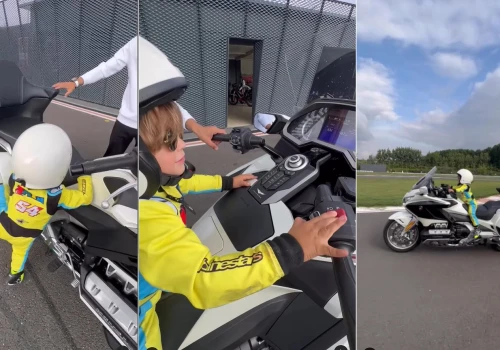 Waży 25 kg, a jego motocykl ponad 400 kg. To musi być Zayn