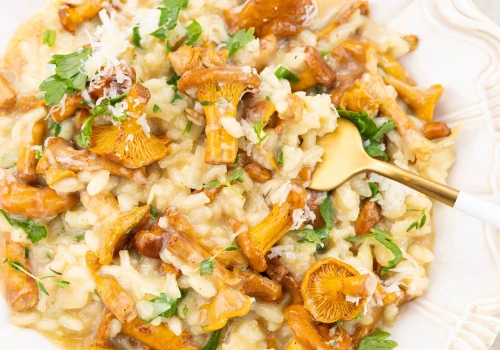 Risotto z kurkami