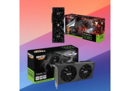 Promocje na karty graficzne Nvidia GeForce RTX 5000 Series w x-komie. Wybrane modele w cenie od 1299 zł