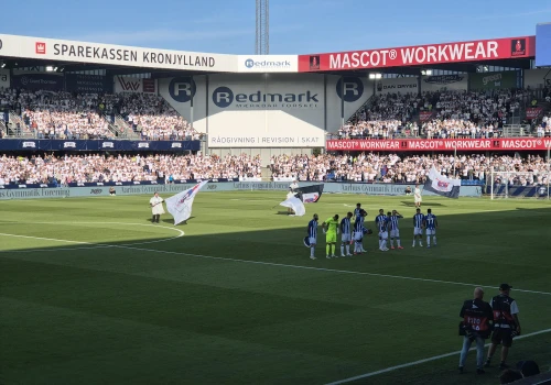 Stadion tętniący życiem. Aarhus miało dodatkowego zawodnika