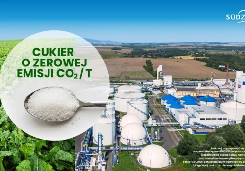 Pierwszy w Polsce cukier o potwierdzonym zerowym śladzie węglowym